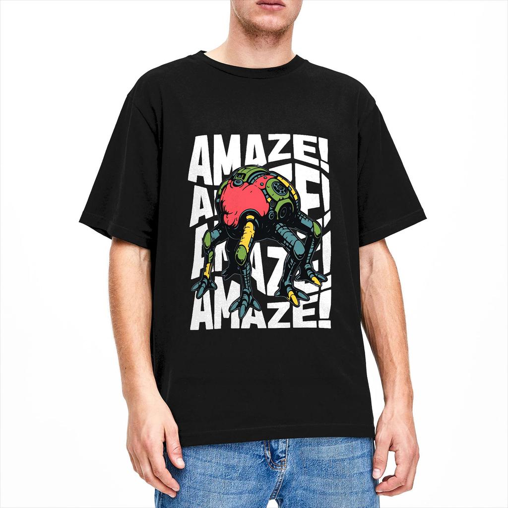 Amaze Project Hail Mary Rocky Alien T Shirts Men Cotton Funny TShirts Crewneck Tee Shirt Short Sleeve Tops Summer