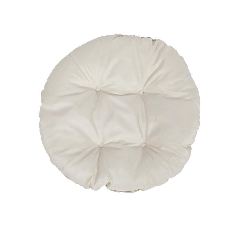 INS-Style Woven Rattan Cat Bed with Double Handles and Removable Cushion - All-Season, Breathable Nest for Cats