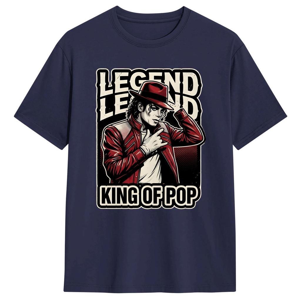 Legend King Of Pop Mmichael Jjackson T Shirt Unisexs Y2k Fun T Shirts Summer Breathable Harajuku Tee Shirt Casual Plus Size Tops