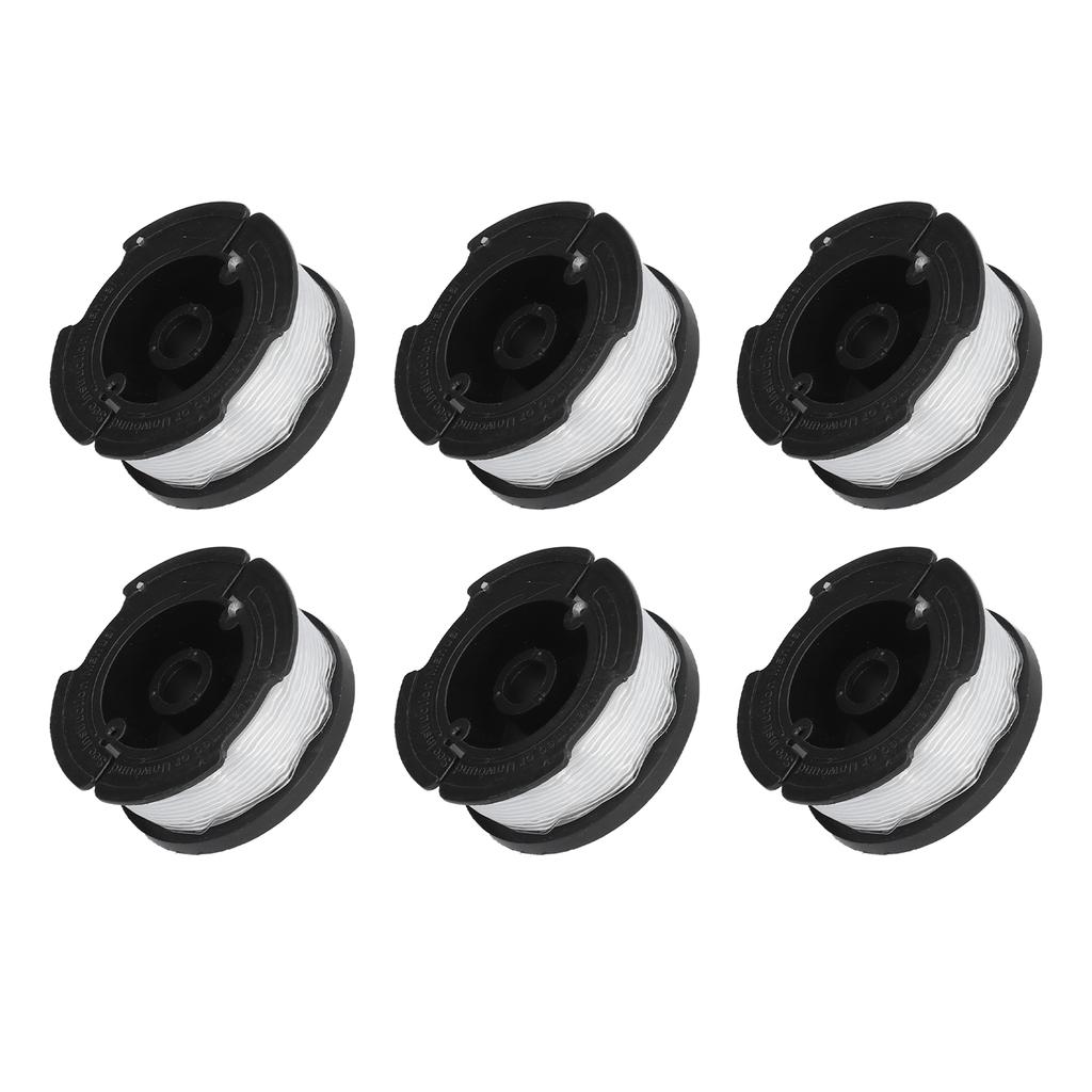 6Pcs Line Spool Replacement 30ft / 9.1m 0.65in AF?100 for BESTA510 BESTA512 BEASE620 String Trimmer