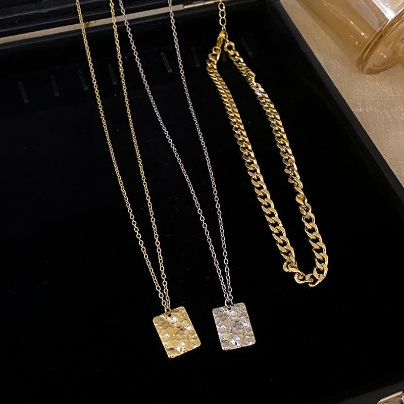 Elegante mit Diamanten besetzte Halskette & Schmuckset für Damen - High-End, vielseitig, super funkelnde Luxus-Schlüsselbein-Accessoires