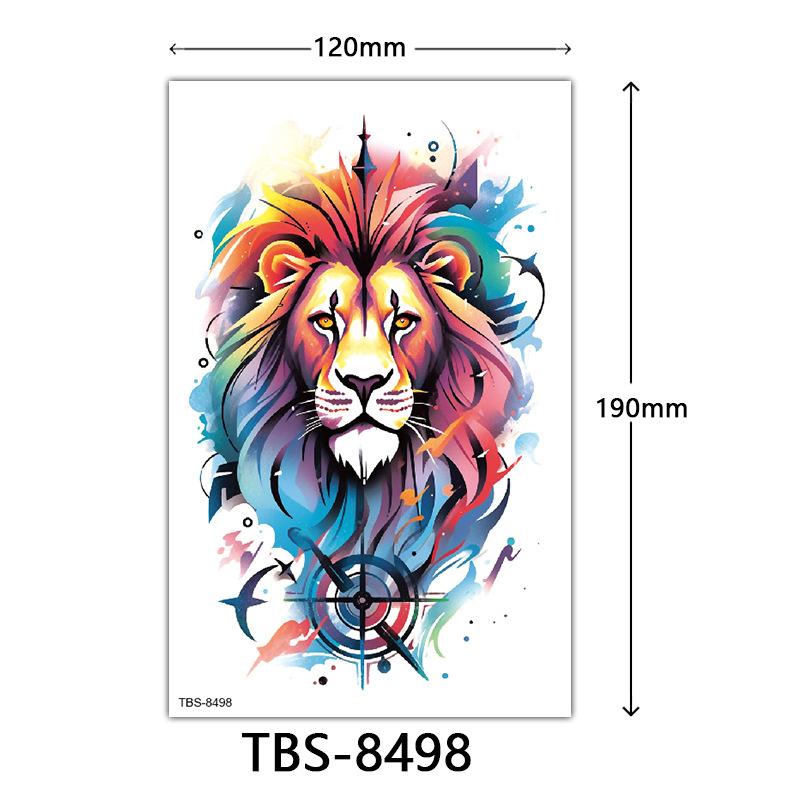 Waterproof Tattoo Sticker, Totem Character Animal Tattoo Sticker Tattoo