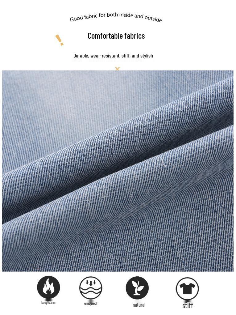 Girls' Stylish Wide-Leg Jeans - Fashionable Straight Pants for Spring & Autumn