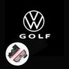 For VW 2Pcs Car Logo Door Logo Courtesy Lamp Laser Projector HD Welcome Light For VW Passat CC Lamando Touran Touareg Tiguan Eos Golf ER1