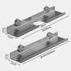 Wall Mounted Suction Cup Storage Shelf Waterproof Washbasin Countertop Shelves  Makeup
