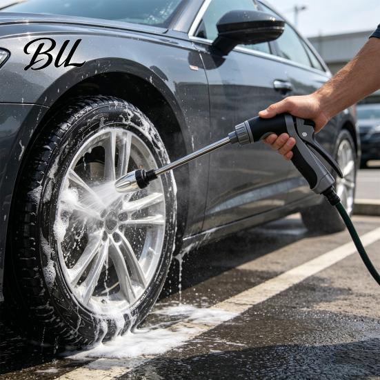 Foam Bottle Washer Car Wash Water Sprayer with Integrated Pot Design Large Output Pressurized Nozzle And Ergonomic Handle Shooter