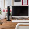 Desktop Tower Fan Bladeless Vertical Electric Fan for Study   Dorm USB Plug In 5V