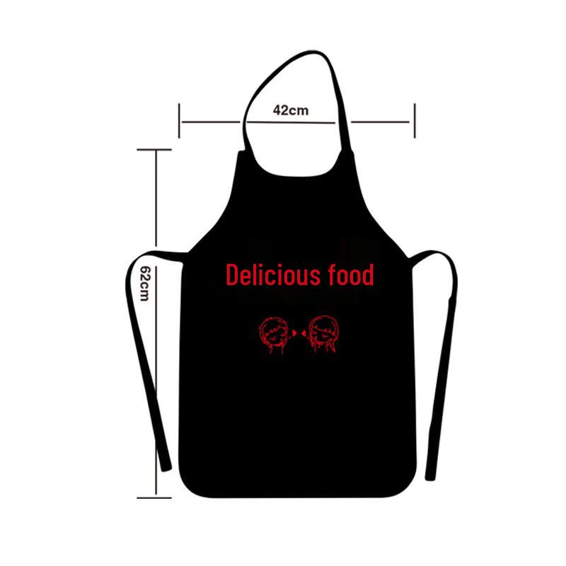 Black Disposable Non-Woven Aprons, 100 Count