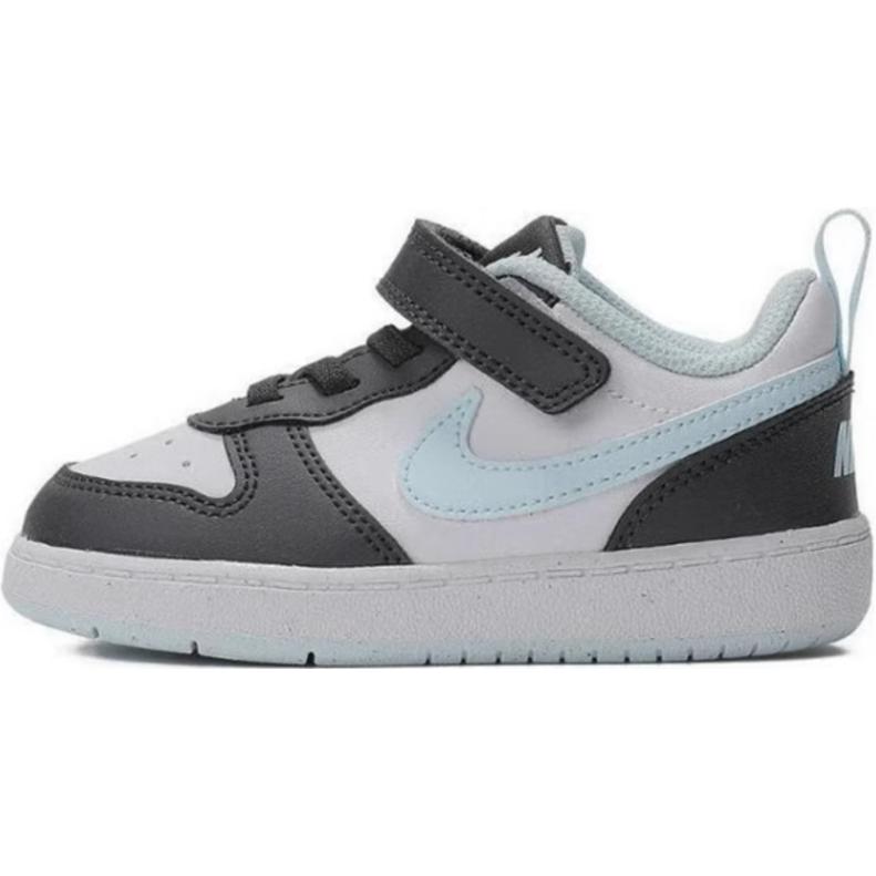 Nike Court Comfortable Versatile Non-Slip Durable Low-Top Walking Shoes Baby Shoes Gray HQ3263-060