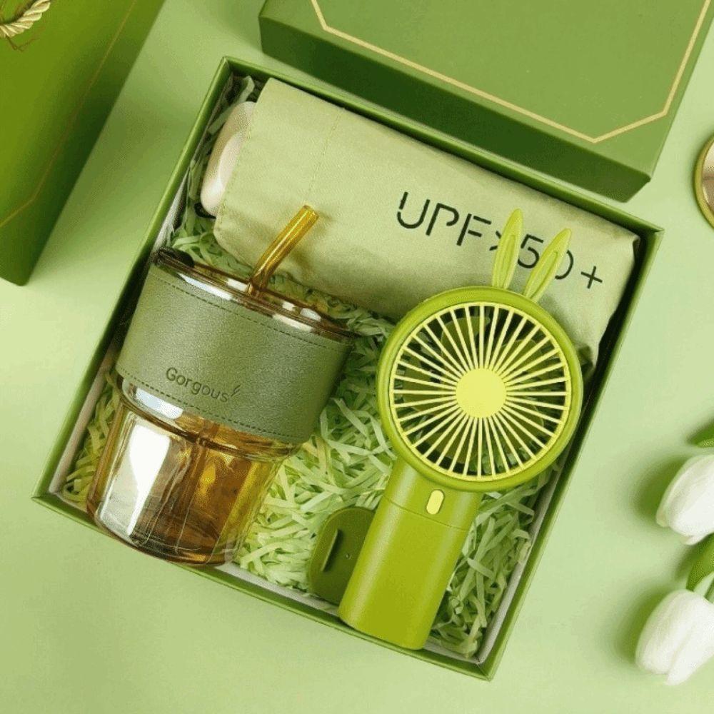 Fan/Towel/Cup Souvenir Gift Set Stylish Design Gift Box Set Practical Gift Sets  Personalized Gifts