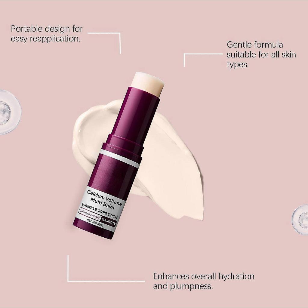 1-5x Cemenrete Calcium Volume Multi Balm Anti-Aging Wrinkle Core Stick K-beauty 3pcs