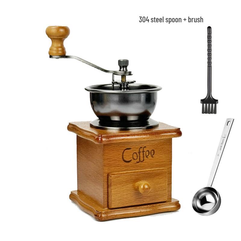 Shangqi Retro Manual Coffee Bean Grinder