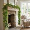 180CM Length Artificial Persian Fern Vines Lifelike Hanging Ivy Vines Greenery Garland Garden Wall