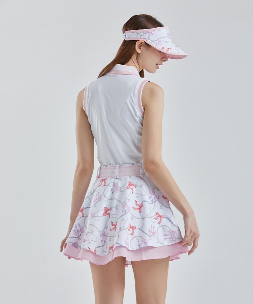 Chuku Chu Pita Double Flare Skirt (Light Pink) Cbfss-Sk004W