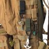 Backpacking Tactic Hook Keyring Strong Key Keychains Carabiner Professional Waist Buckle with Key Keyring Keychains
