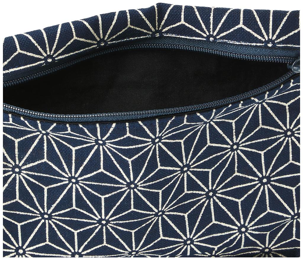 Maruzen Travel Asanoha x 1 x cm Wallet, Pattern, 17.5 9.5