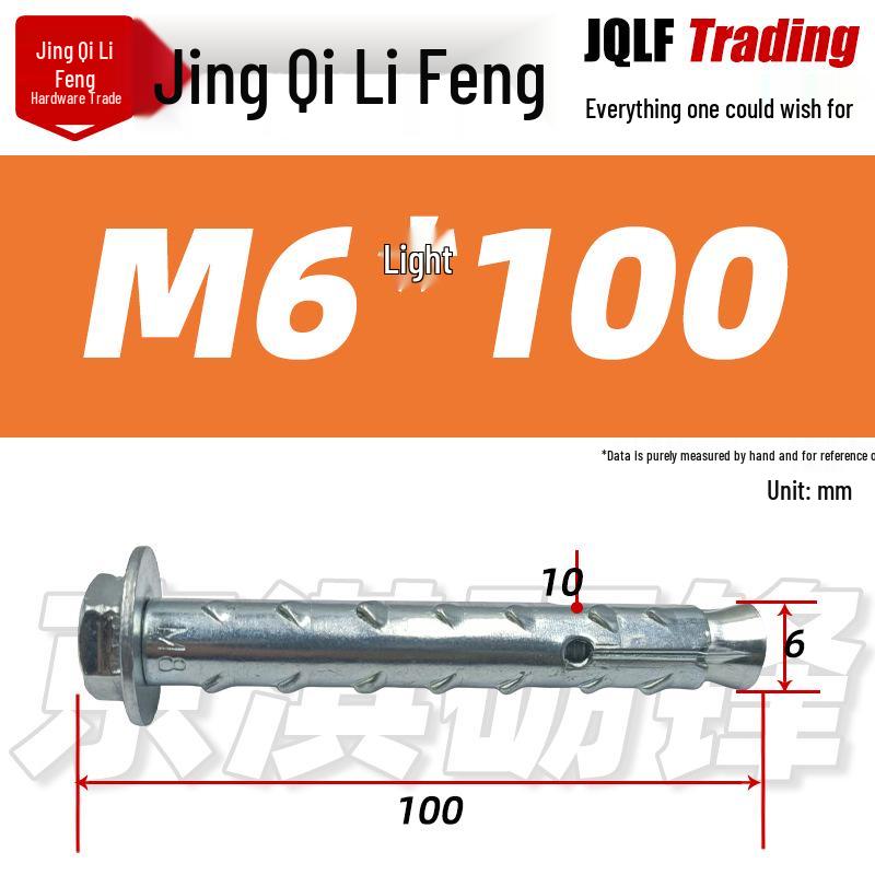 Hexagonal Internal Expansion Anchor for Hollow Foam Bricks - Fish Scale Wall Bolt