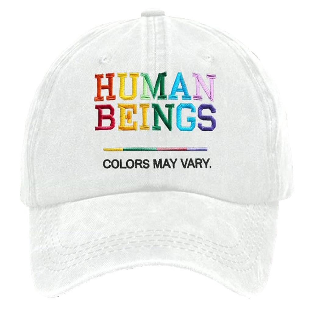 Women Men Adult Washed Printed Baseball Cap Washed Cotton Daddy Hat