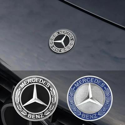 1 Adet 3D Araba Düz Kaput Amblemi Ön ABS Rozet Logo Mercedes Benz AMG W212 W213 W205 W177 W247 W176 CLS CLA CLK CLG GLS X253 İçin