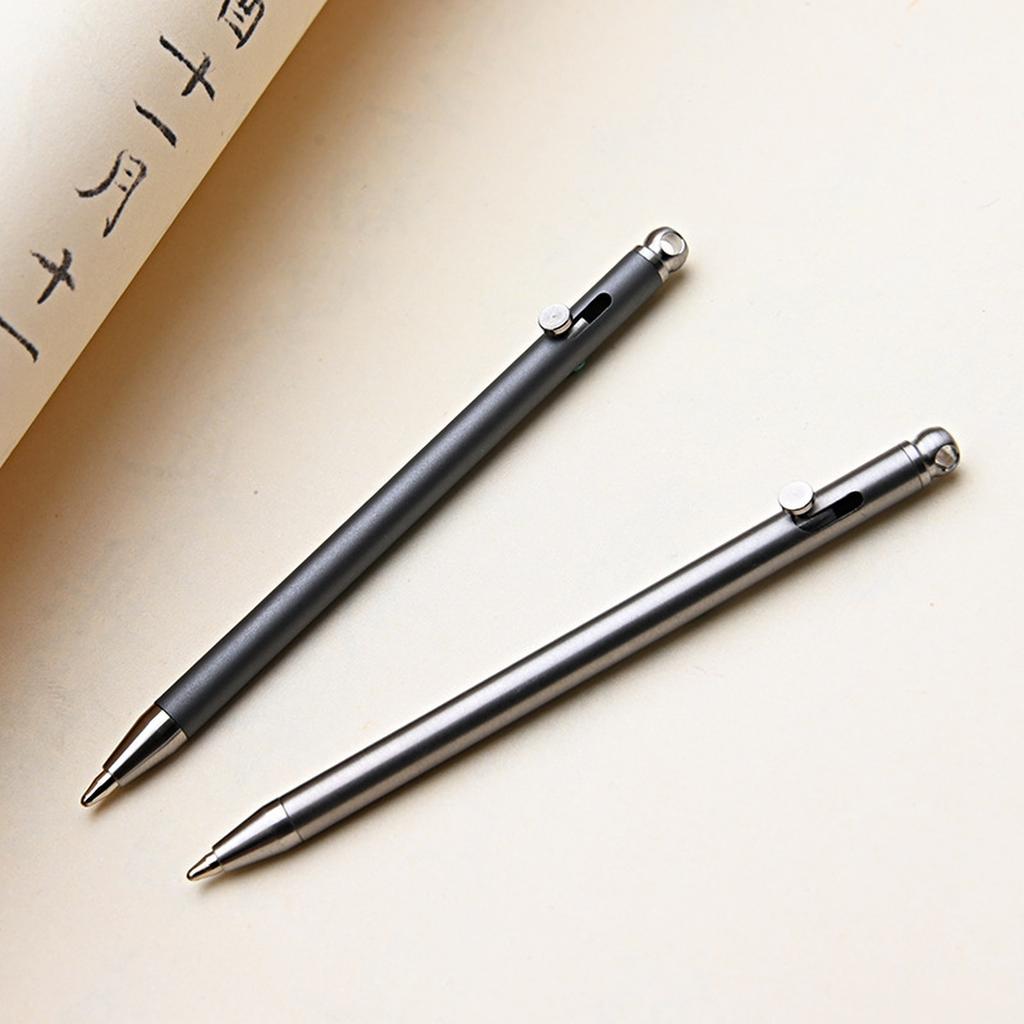 F62E Ballpoint Pen Small Keychain Pen Pocket Pen Outdoor Equipment Tool