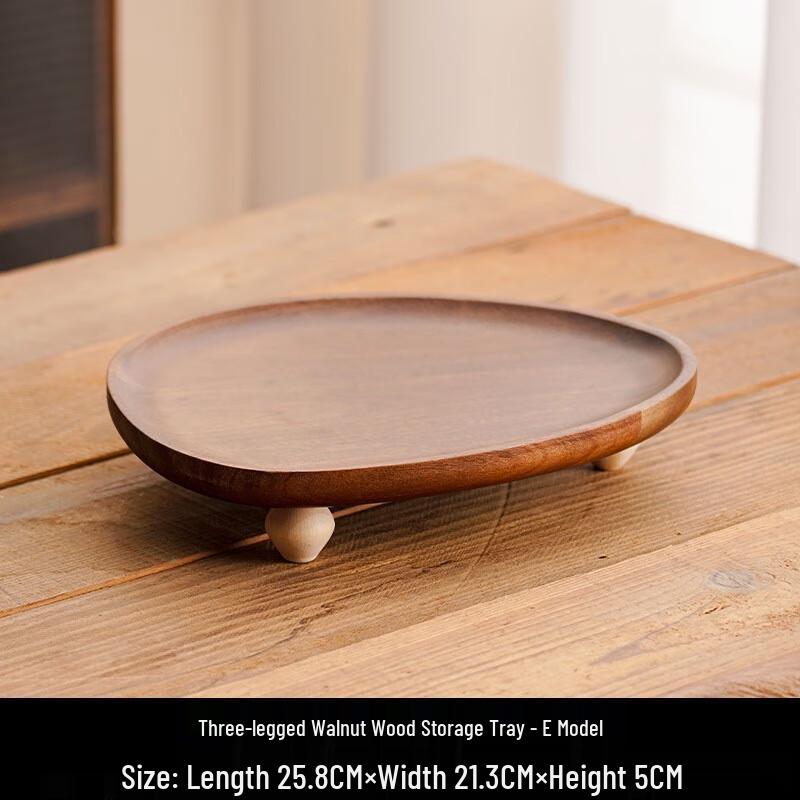 Chinese Style Wooden Serving Tray E