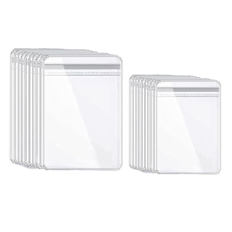A95D-40 Pcs Travel Jewelry Bags, Includes 2 Size Clear Jewelry Pouch Bags, Anti Tarnish Jewelry Organizer Case Bags прозрачный