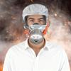 Självräddande andningsapparat Flerlagers brandskyddad filtermask Lättanpassad flykthuva Brandflykthuva Syremask Brandmask