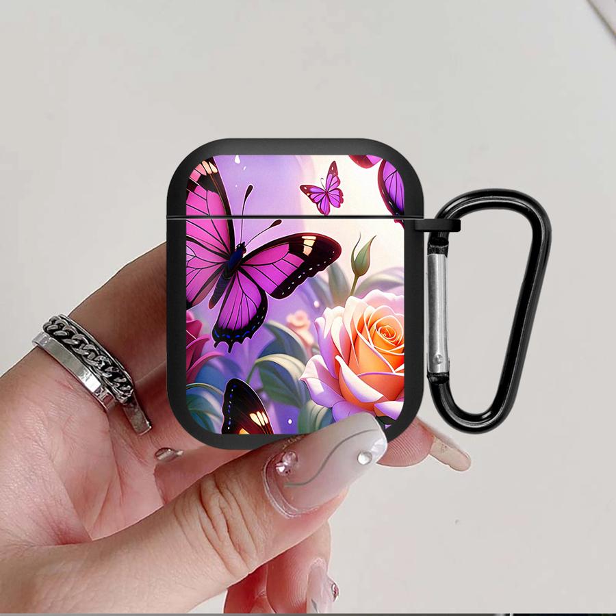 Blue Butterfly Cool Earphone Cases Cover Case For Airpods 2 Pro3 Pro2 3 Pro 1 4