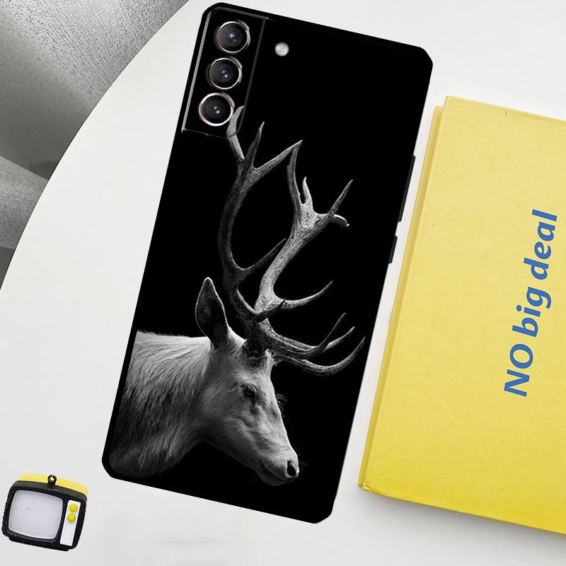 Deer Funda For Samsung Galaxy S22 Ultra S23 FE S9 S10 Note 10 Plus Note 20 Ultra S20 S21 FE Case