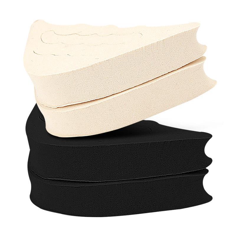 EVA Women's Pointed Shoes, Thickened and Reduced Size Removable Corrugated Soft Summer Forefoot Pad Half Size Pad Toe Plug