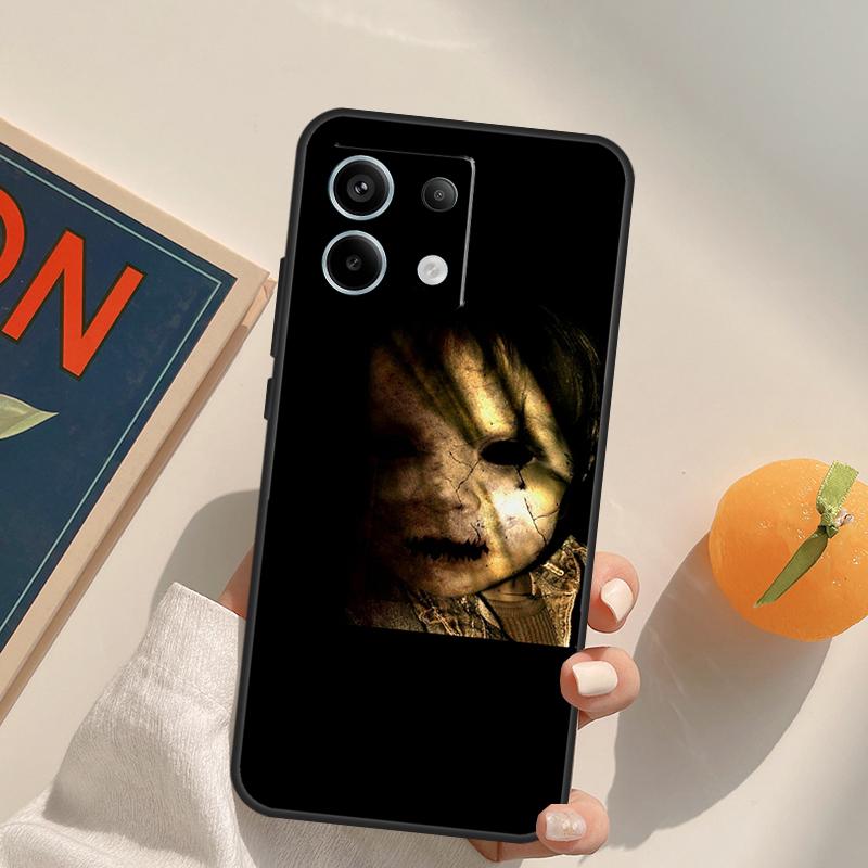 Creepy Dolls Funda For Xiaomi Redmi Note 14 13 9 10 11 12 Pro 9S 10S 11S 12S Redmi 13C 10C 12C 14C Case