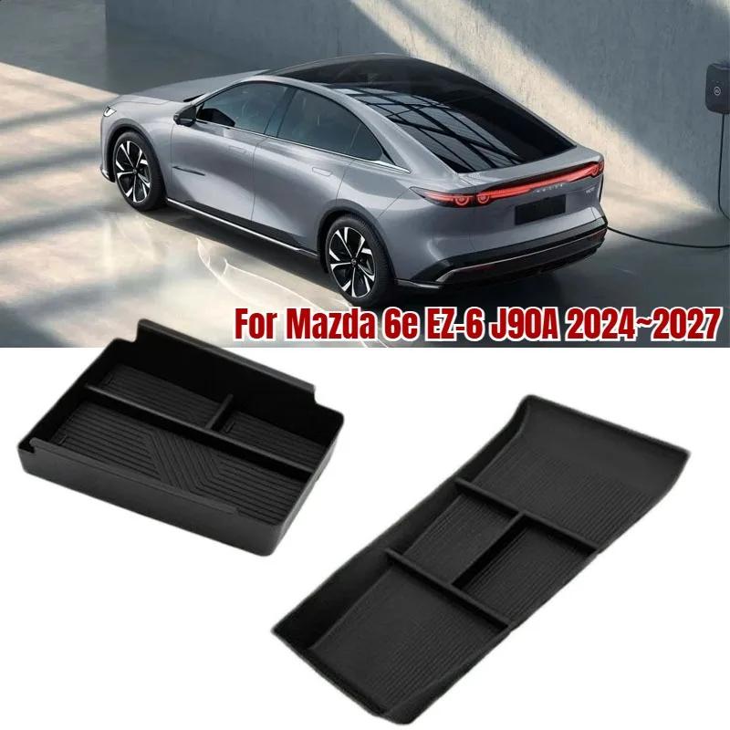 For Mazda 6e EZ-6 J90A 2024~2027 Center Console Tray, Storage Box for Door Handles, Storage and Organization Accessorie