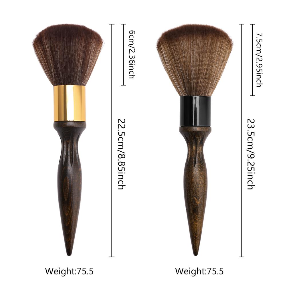 Professional Hairdressing Cleaning Brush Soft Neck Face Duster Combs Salon Hairbrush Beard Brushes Barbershop Tools Accessories