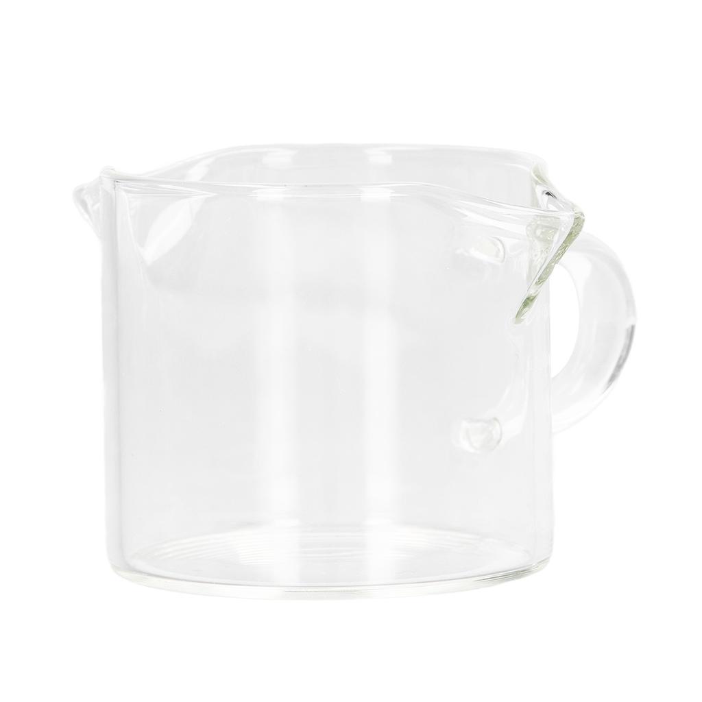 75ml Coffee Measuring Cup, Borosilicate Glass with Double Spouts and Heat , for Kitchen Restaurant and Coffee Shop Use