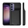 For Samsung Galaxy S25 TPU Charger Case 6500mAh Battery Pack Rechargeable Power Bank