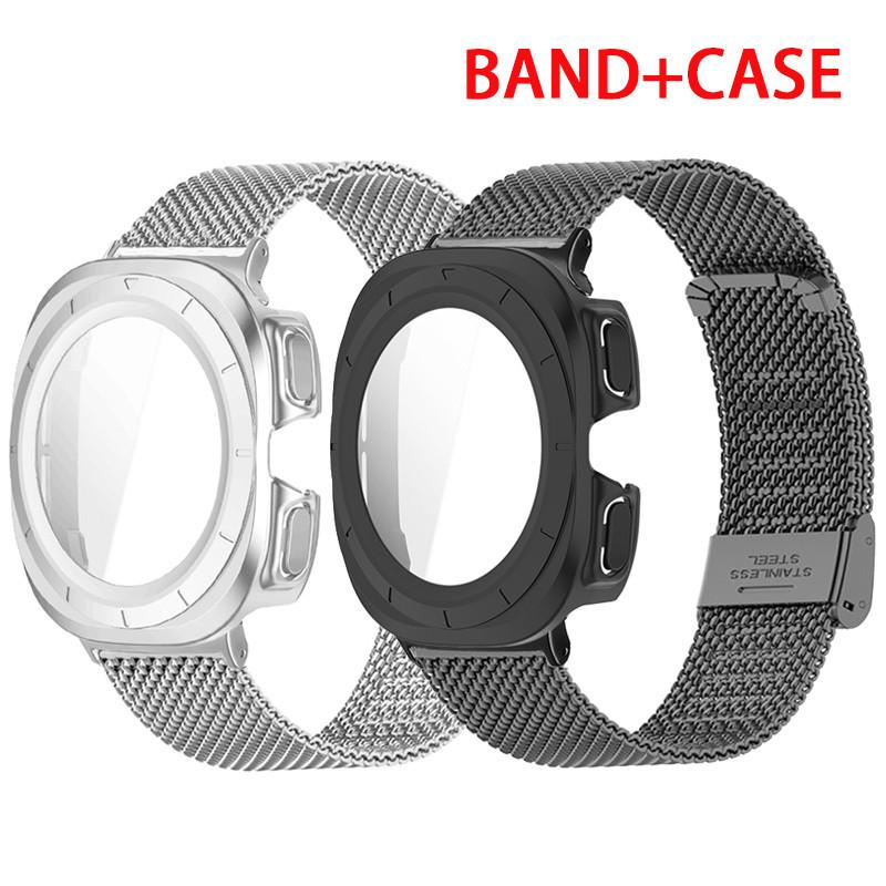 Strap +Case for Samsung Galaxy Watch 7 Ultra 47mm Metal Strap for Galaxy Watch 7 Ultra 47mm Bracelets Case Protector