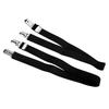 2PCS 90-180cm Bed Sheet Strap Clip   Fasteners   Mattress Holder (white)