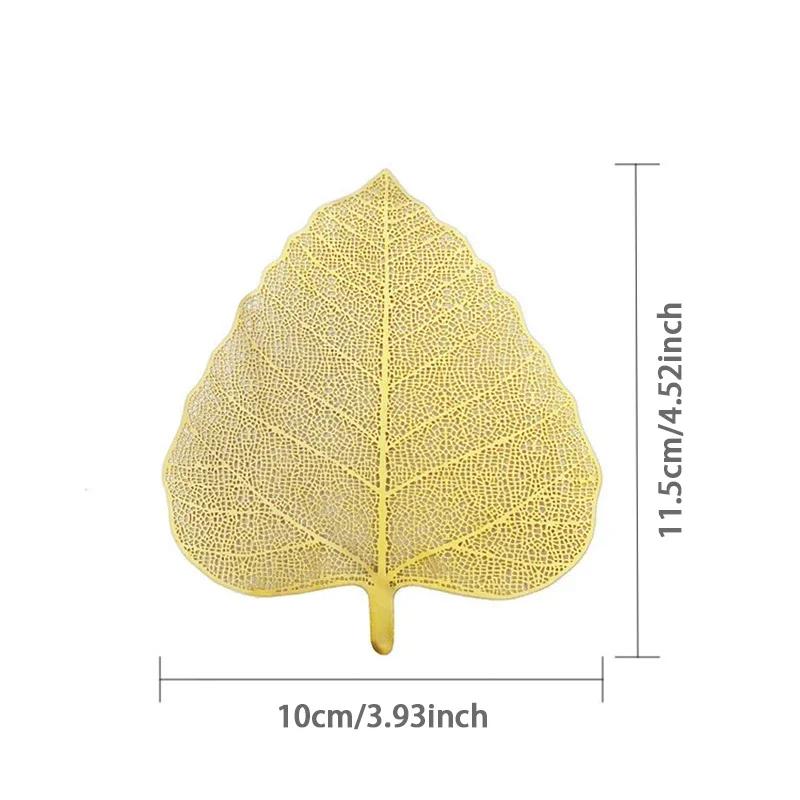 1PC Stainless Steel Tea Infuser Leave Shape Bodhi Tea Filter Kung Fu Tea Infusers Access Hollow Out Leaves Strainer Drinkware