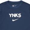 Nike X MLB Collaboration Hoodie Logo Letter Print Pattern Pullover Crewneck Long Sleeve Kids hoodies Navy-Blue 3Z3B7SBHL-NYY