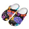 Colorful EVA Garden Shoes Women Men Printed Breathable Slip On Clogs Lightweight Beach Pool Bathroom Sandals Summer Daily Wear