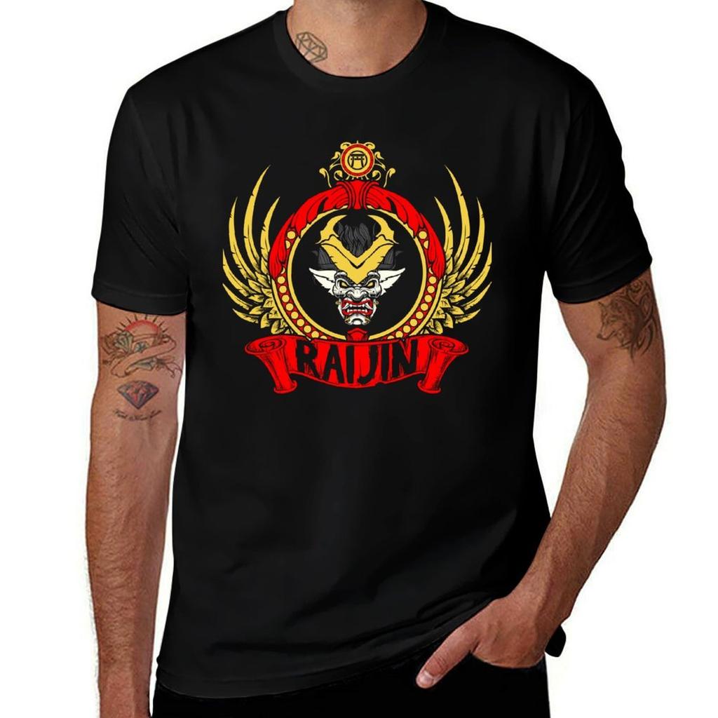 Raijin Crest Tshirt Ultra Soft Breathable Tee Top