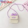 Kids Butterfly Knot Mini Shoulder Bag With Breathable Acrylic Material For Daily Use