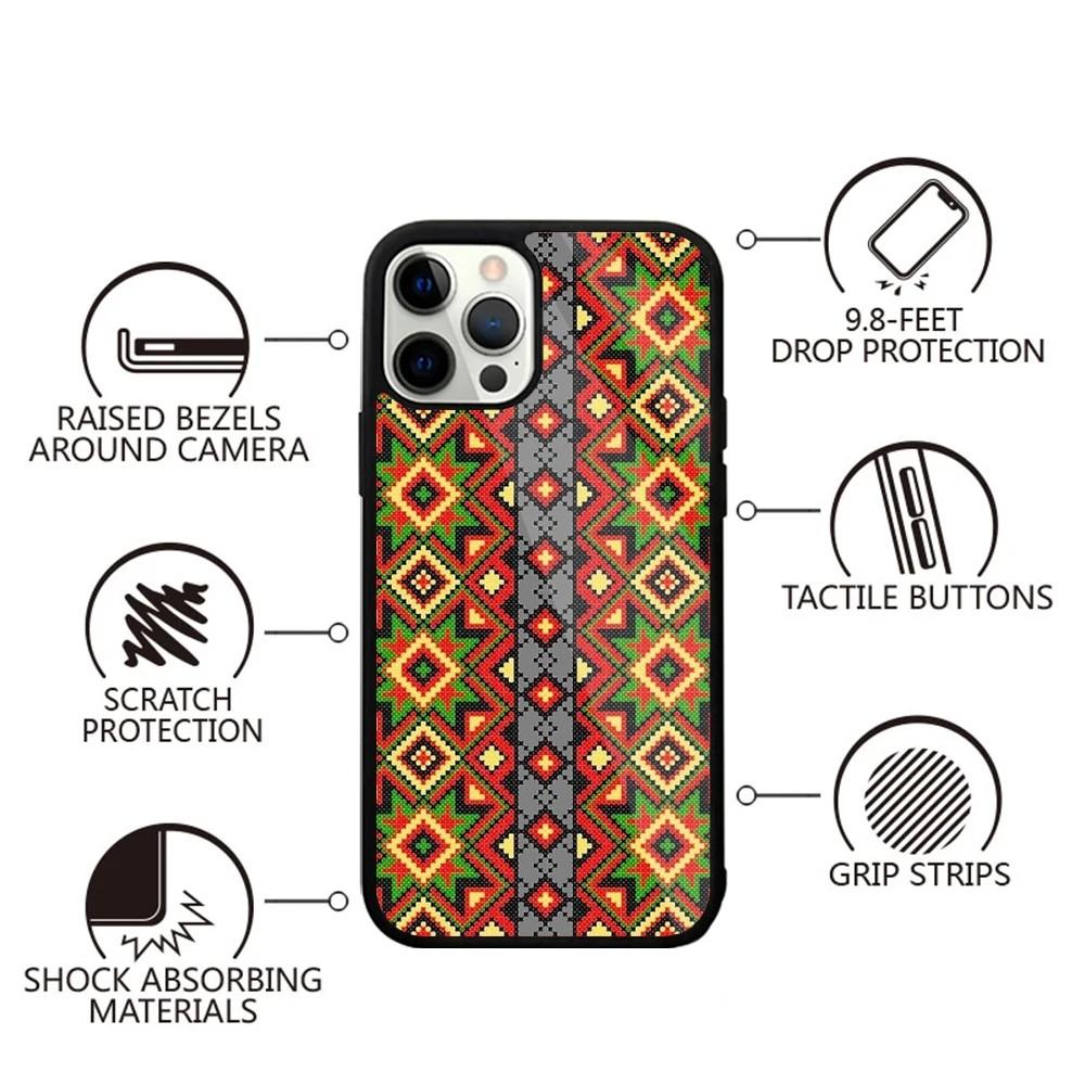 G-Ukraine Ornament pattern Phone Case For iPhone 16,15,14,13,12,11,Plus,Pro,Max,Mini Magsafe Magnetic Wireless Charging