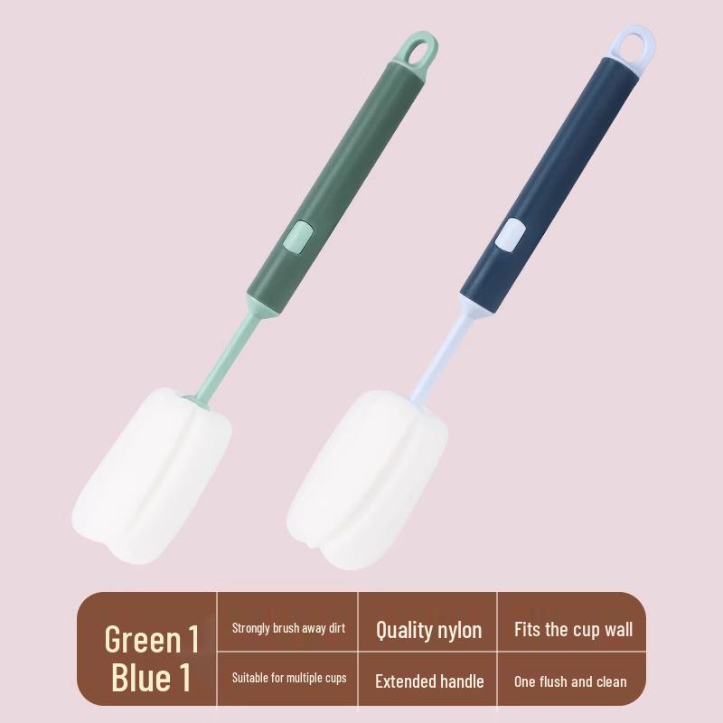 

Щетка для мытья детских бутылочек и чайников с длинной ручкой - Без мертвых зон, Легко моет чашки и термокружки