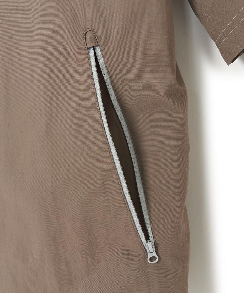 Mlb Gorpcore Short Sleeve Anorak Ny (L.Brown)