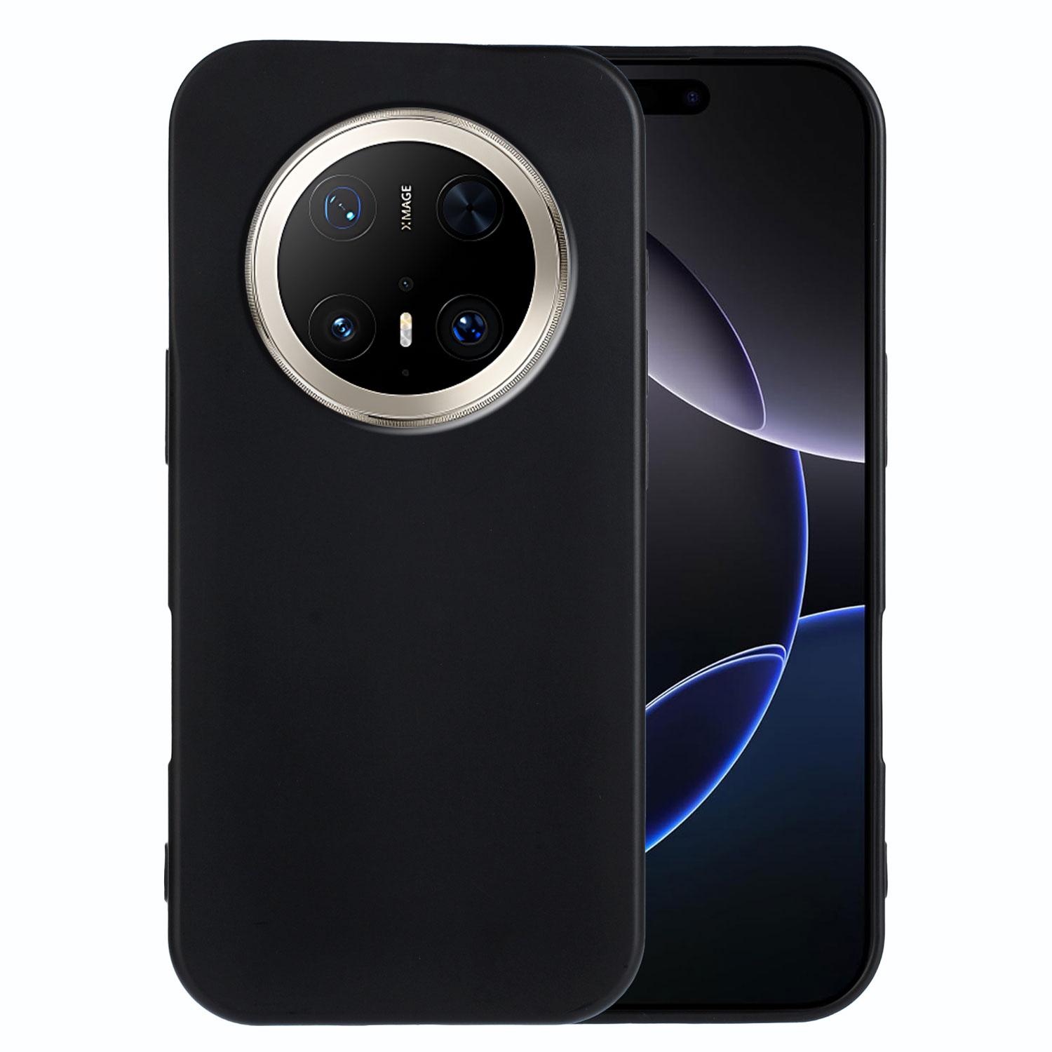 

Для Huawei Mate 70 Pro+/Huawei Mate 70 Pro Чохол з ТПУ М який Матовий Захист від відбитків пальців Задня кришка телефону Black