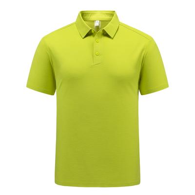 Seamless Ice Silk POLO Shirt For Men With Lapel Short Sleeves For Men With Breathable Ice Feel Polo