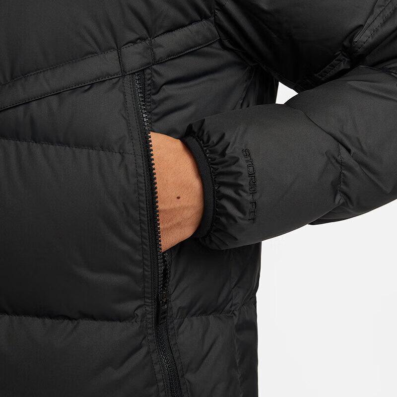 NIKE Men's Winter Long Hooded down Jacket