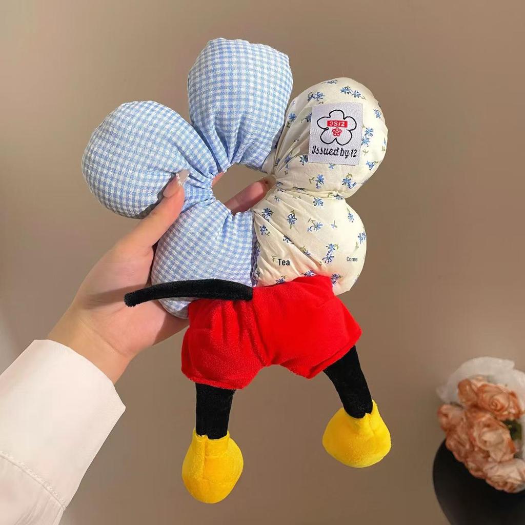 Mickey Polka Dot Cartoon Scrunchie Hair Tie Accessory 2025