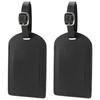 PU Leather Luggage Tags for Women Men Suitcase ID Address Name Holder Travel Accessories Portable Label